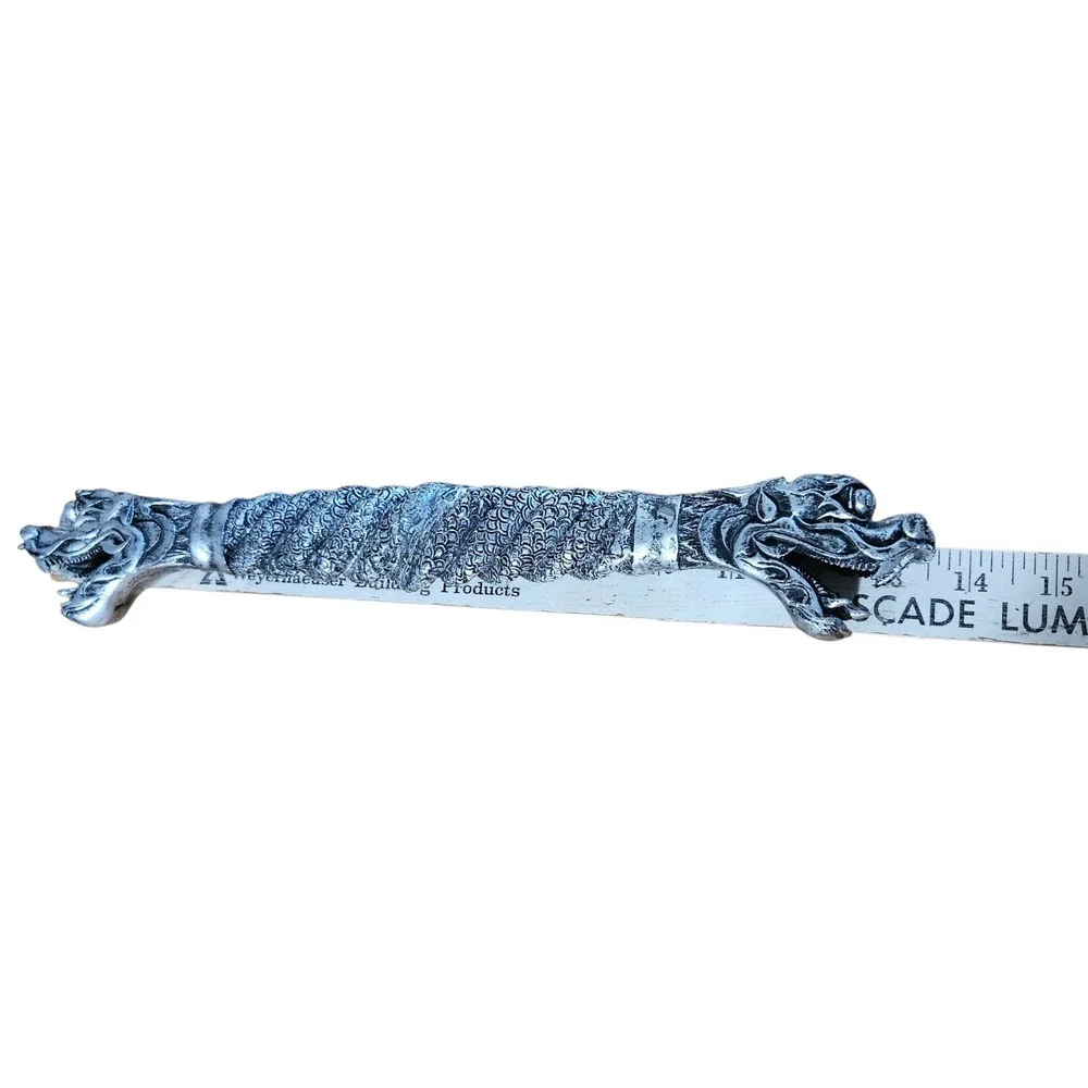 Anitque Dragon Knife Blade Dagger Sheath Rare! Double Knife Stainless Steel 🔥‎
